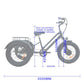 Ultra Premium Fat Tyre Electric Tricycle with 500W Motor & 48V 18Ah Long Range Battery - TDRMOTO