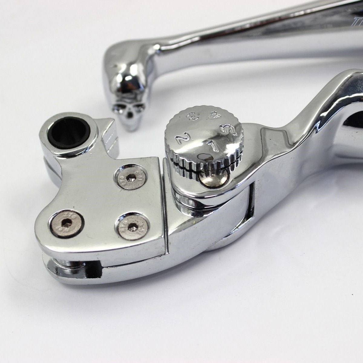 Clutch Brake Levers 96-09 Harley Davidson Heritage Softail Classic FLSTC - TDRMOTO