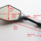 Pair 10mm Motorcycle LED Turn Signal Integrated Indicator Light Rearview Mirror - TDRMOTO