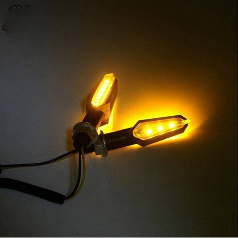 4x Double Side LED Indicator 4 Yamaha WR450F WR500Z XC125 Vino XC180K XC200 - TDRMOTO