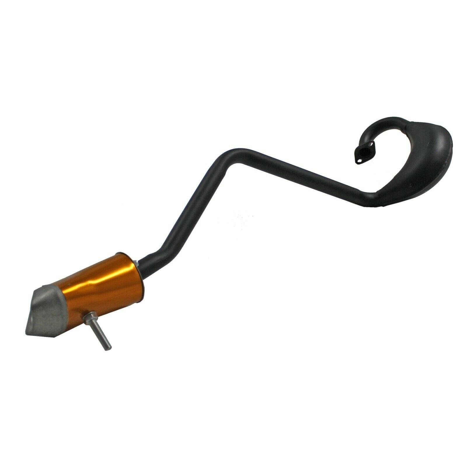 Exhaust Pipe Muffler For 49cc 2 Stroke Engine Mini Pocket ATV Quad Dirt Bike Scooter - TDRMOTO