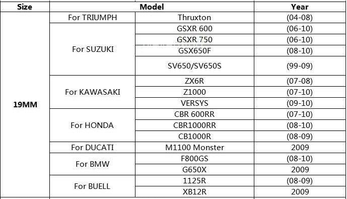 2pcs 19mm Motorcycle CNC Fork Preload Adjusters For Suzuki Kawasaki Honda - TDRMOTO
