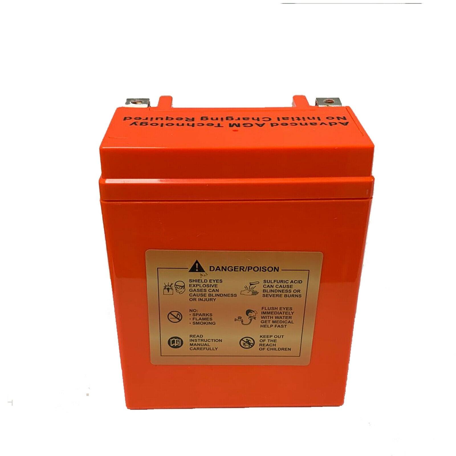 YTX14AHL-BS 12V 14Ah Motorbike Motorcycle Gel Battery 210CCA For Quad ATV Suzuki Yamaha Kawasaki - TDRMOTO