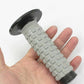 Twist Throttle + Grey Rubber Hand Grips For Dirt Bike Motocross Off Road Motorcycle - TDRMOTO