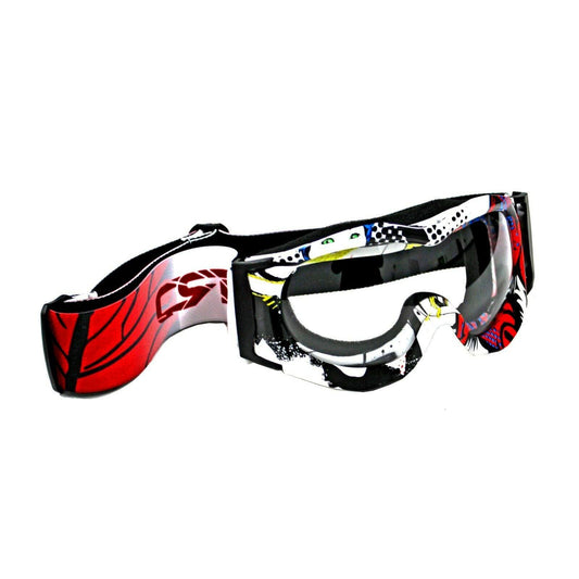 Clear Len Kid/Boys/Girls Motocross Motorbike Anti-fog UV Protection MX Goggles - TDRMOTO