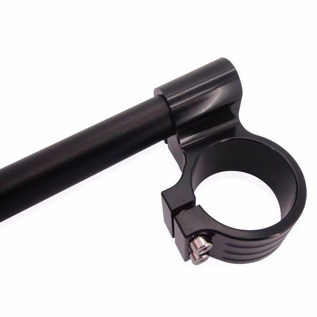 03 R6 Handlebars 43mm Raised Handlebars Clip on for Yamaha YZF R6 1999 2000 2001 2002 2 ...