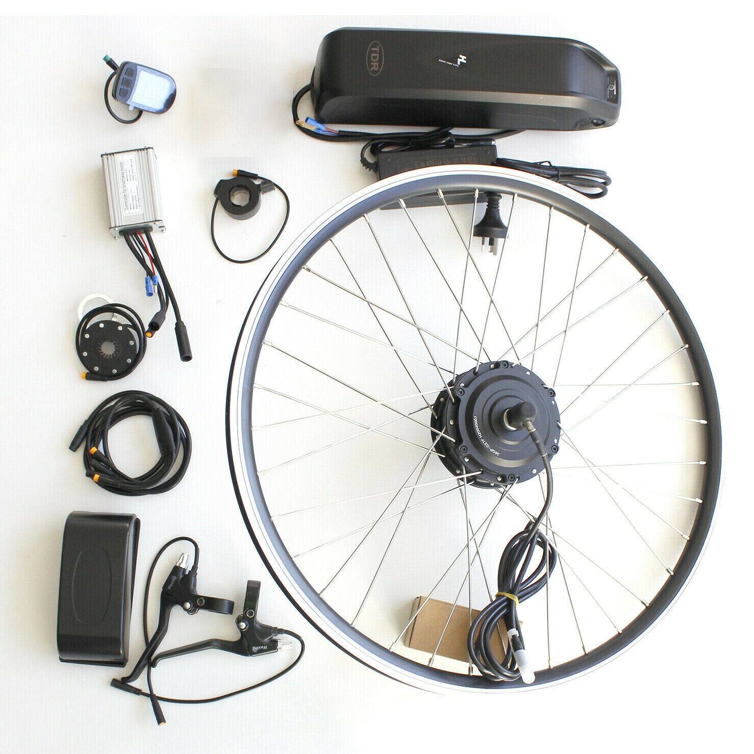 250W 26" Rear Hub 36V 10Ah Battery Electric Bike Conversion Kit - TDRMOTO