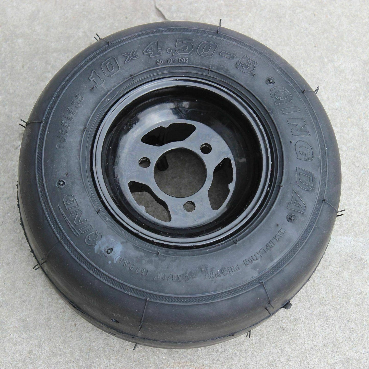 2pcs 10x4.50-5" Wheels For Gokart Racing Drift Trike Buggy - TDRMOTO