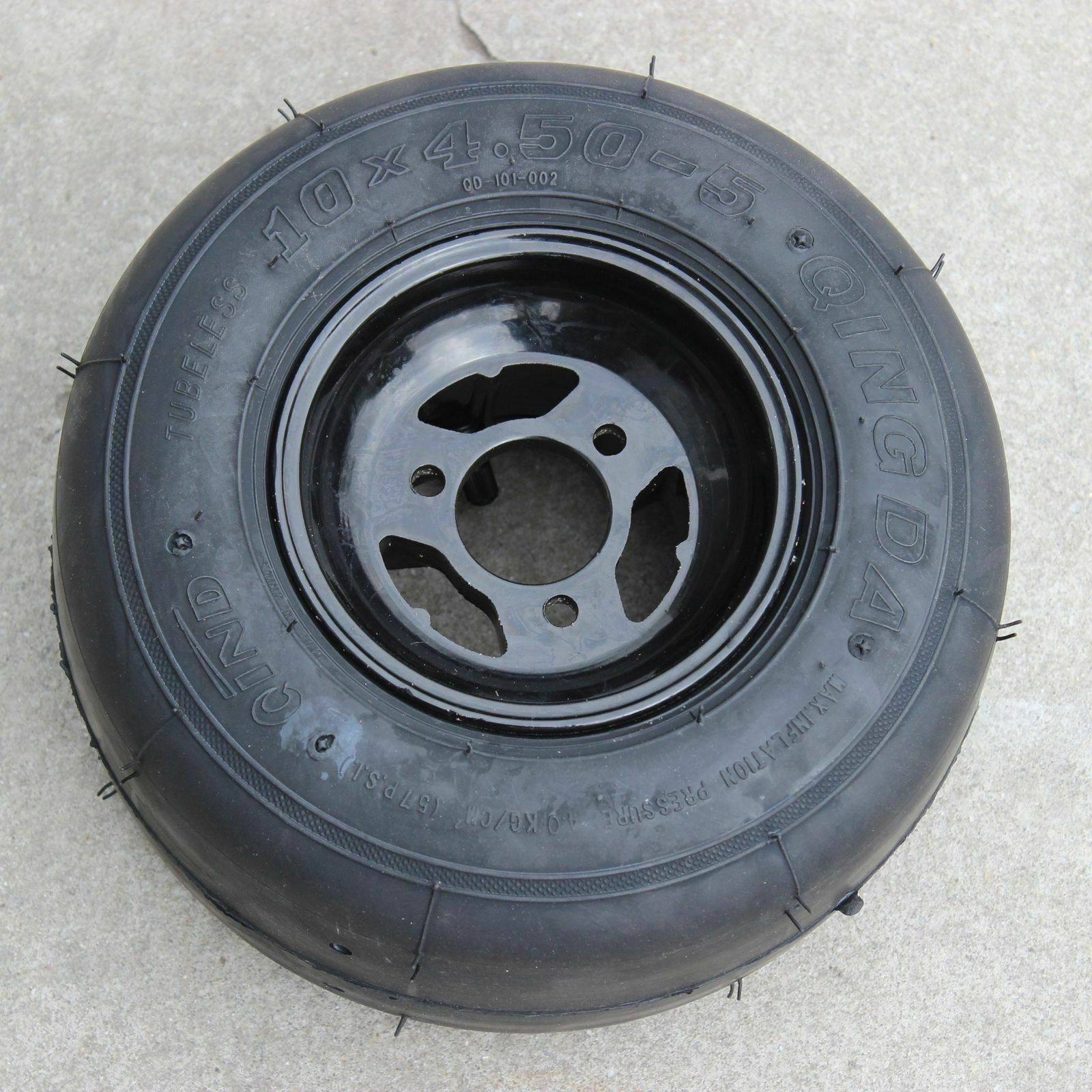 2pcs 10x4.50-5" Wheels For Gokart Racing Drift Trike Buggy - TDRMOTO