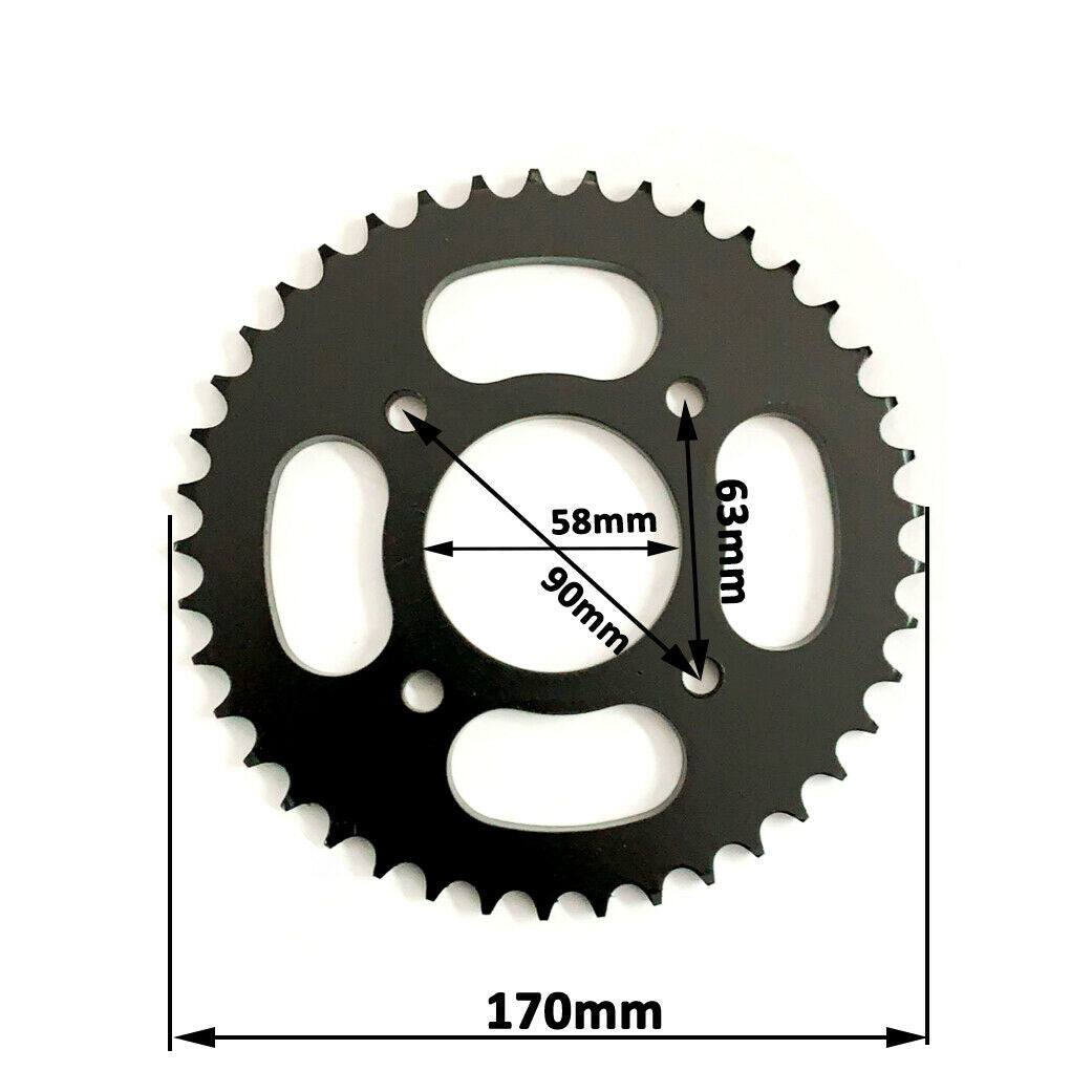 428 41T 58mm Rear Sprocket - TDRMOTO