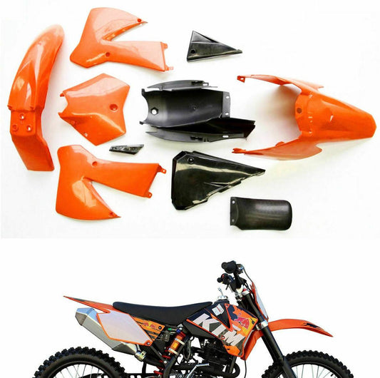 For Chinese Style Pit/Dirt Bike KTM250 Plastics Fender Fairing Body Cover -ORG - TDRMOTO