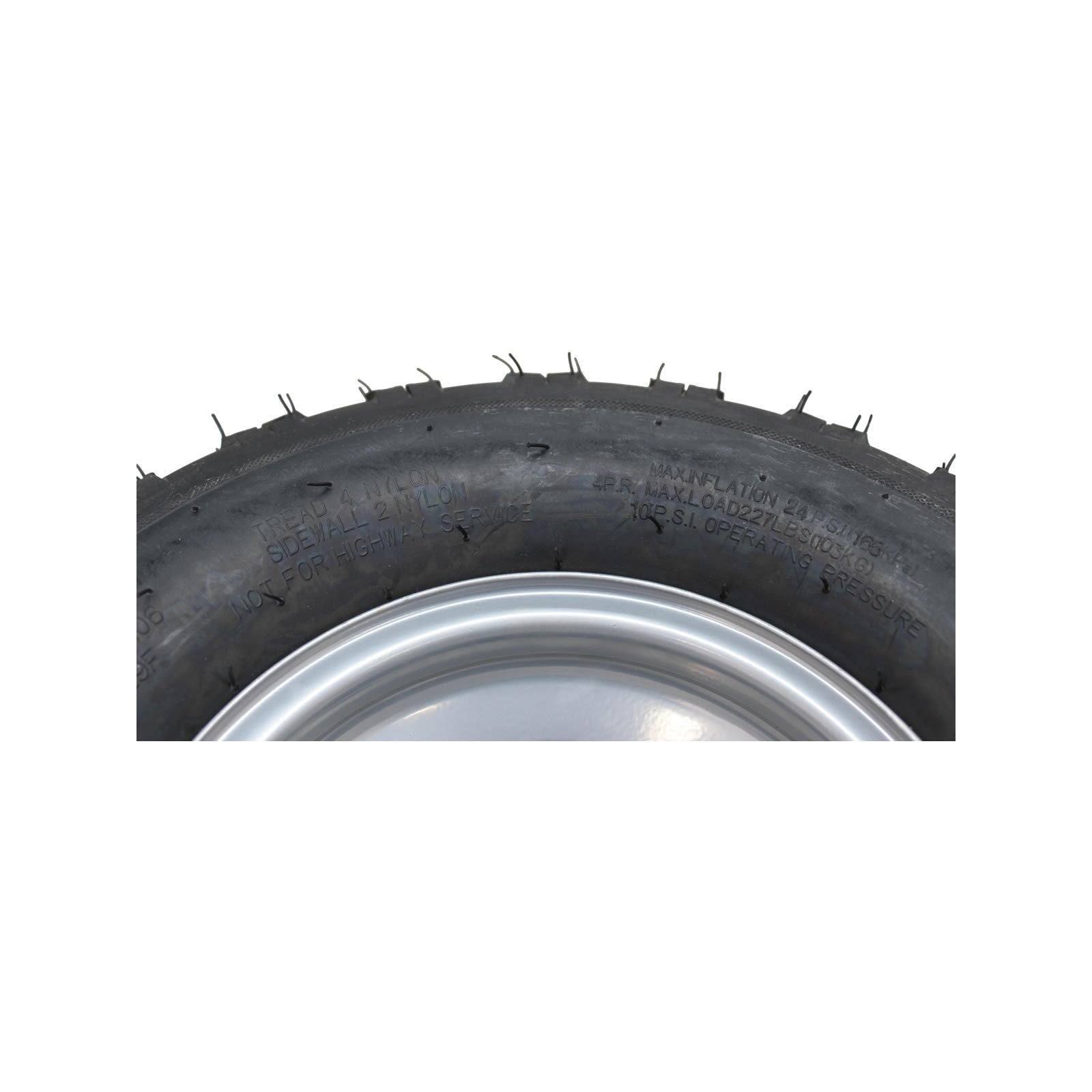 18x9.5-8" inch Rear Wheel(tubeless knobby tyre+rim) ATV Quad Buggy Ride on Mower - TDRMOTO