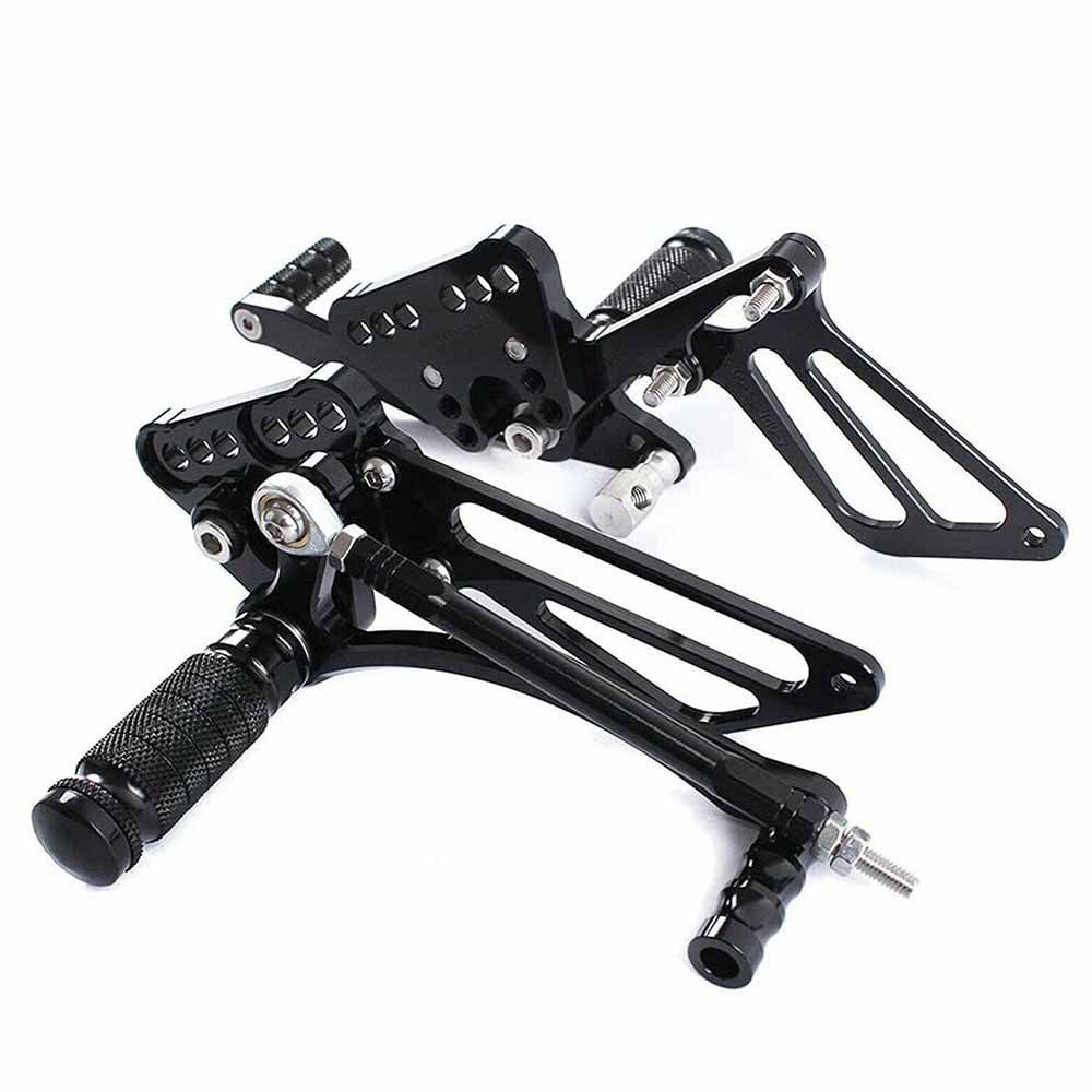Motorcycle Rearset Foot Pegs Rear Set For Suzuki GSXR1000 GSXR GSX-R 1000 2005 - TDRMOTO