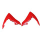 For Honda CRF 110 F 2013 2014 2015 2016 Red/White Plastics Guard Fender Fairing - TDRMOTO