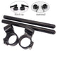41mm Forks Universal Motorcycle Clip-On Handlebar Riser 1" Raised CNC Clipons - TDRMOTO