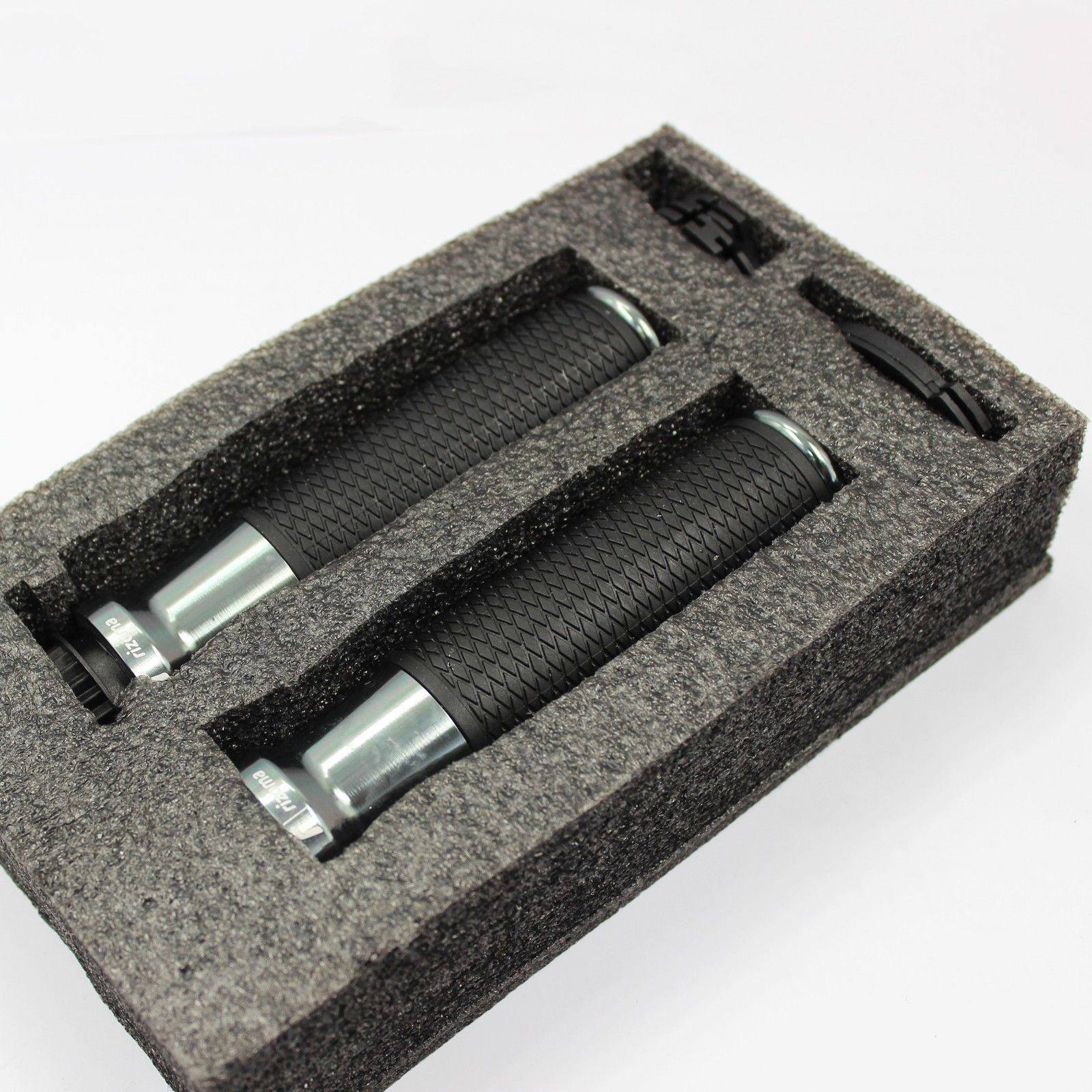 Motorcycle CNC 7/8" 22mm Handlebar Hand Grip 4 Harley Touring Dyna Softail - TDRMOTO