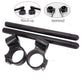 1" Raised Riser Clip-On ClipOns Handlebar Universal Fits 35mm Forks CAFE RACER - TDRMOTO