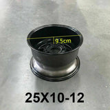 25X10- 12" inch Rear Back ALLOY Wheel Rim For Quad ATV Buggy Off Road Farm Dirt Bike - TDRMOTO