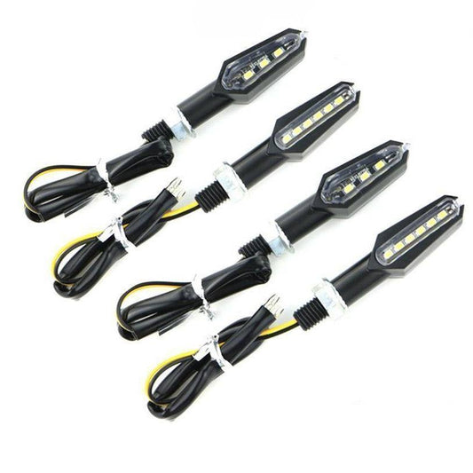 4x Double Side LED Indicator 4 Yamaha WR450F WR500Z XC125 Vino XC180K XC200 - TDRMOTO