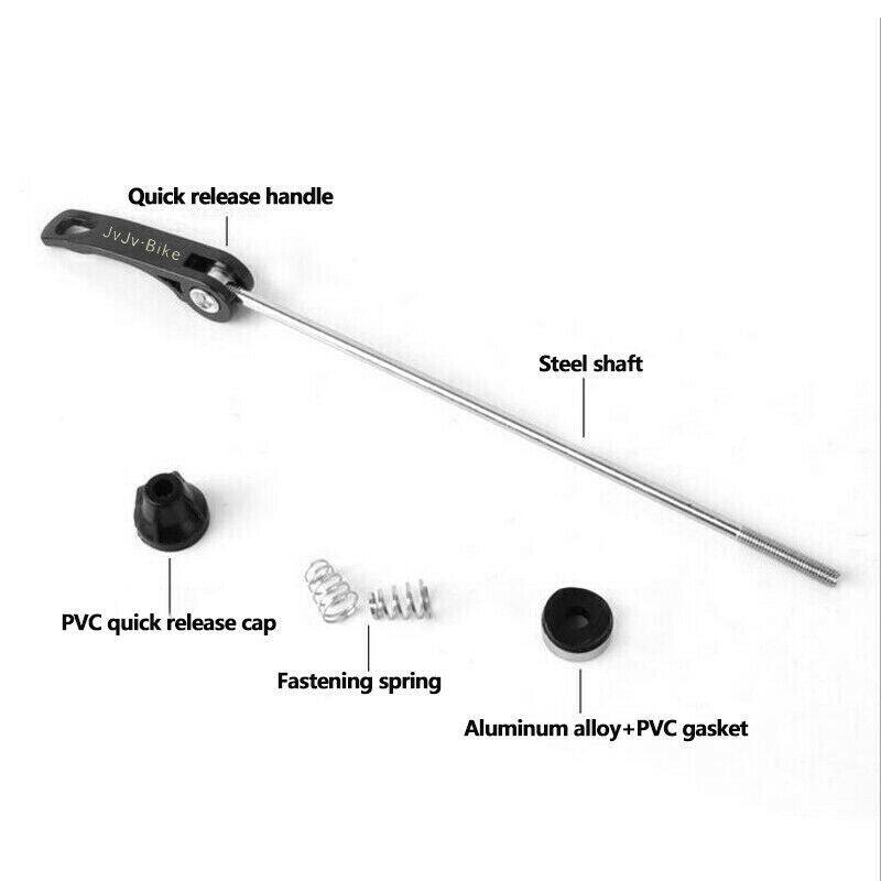 Front 112mm & Rear 148.5mm  Wheel Quick Release Skewers Axle For Mountain Bike Bicycle - TDRMOTO