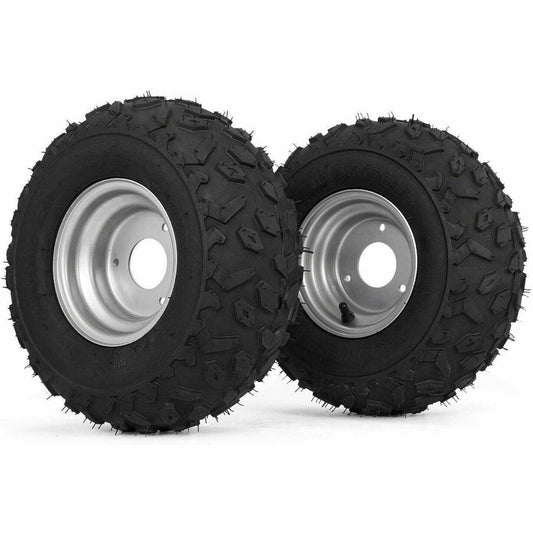 2pcs 145/70-6" Wheels For Electric ATV Go Kart Buggy Scooter UTV ATV Mower - TDRMOTO