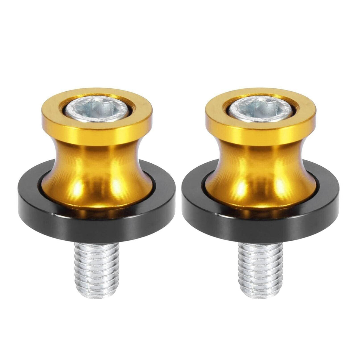 M10 x 1.25 Pitch Universal Motorcycle CNC Swingarm Swing Arm Spools Sliders Stand Bobbins - TDRMOTO