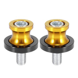 M10 x 1.25 Pitch Universal Motorcycle CNC Swingarm Swing Arm Spools Sliders Stand Bobbins - TDRMOTO