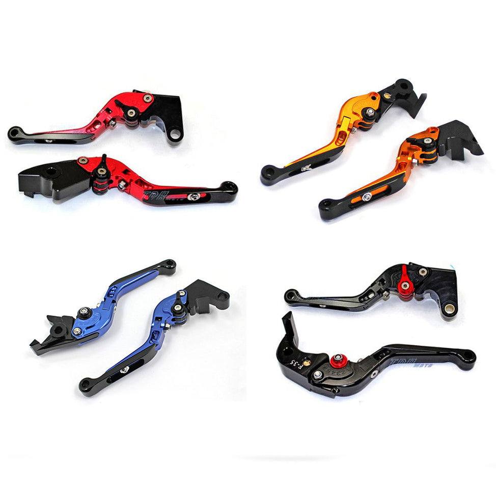 1 x Folding CNC Brake & Clutch Levers For Yamaha YZF R6 2005-2012 R1 2004-2008 - TDRMOTO