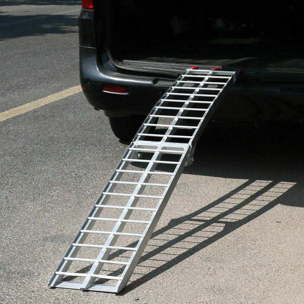 Aluminium Alloy Folding Loading Ramp Motorbike ATV Quad Dirt Bike Scooter Buggy - TDRMOTO