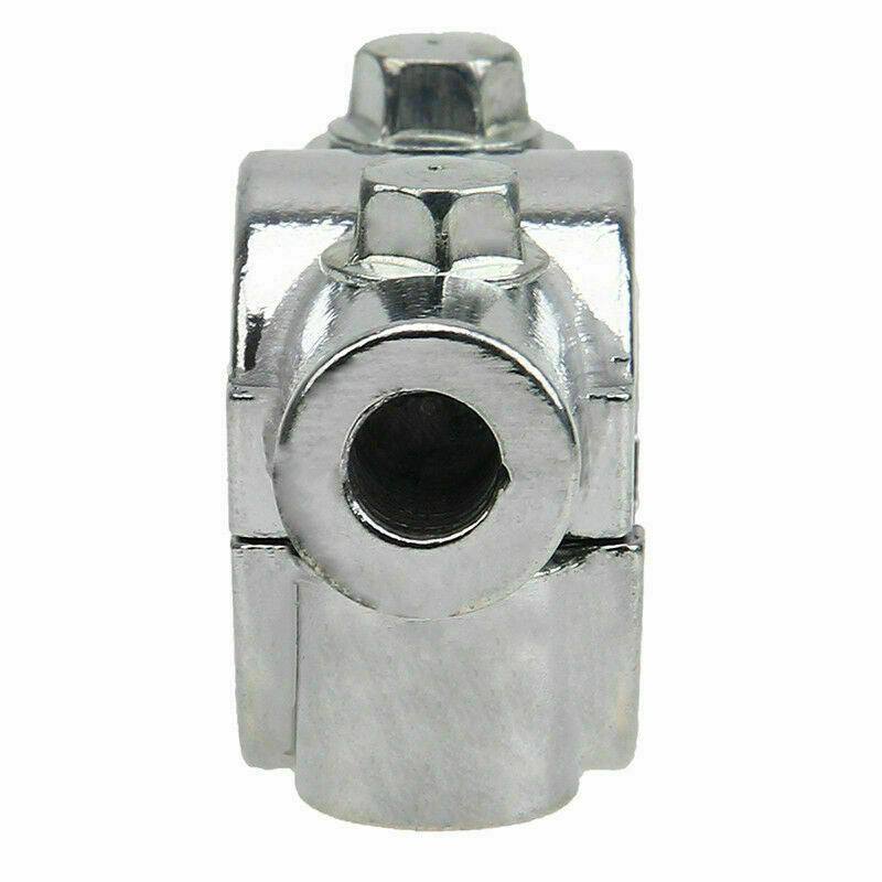 Universal Motorbike Motorcycle Chrome Mirror mounts For 22mm Bars 8mm Threads - TDRMOTO