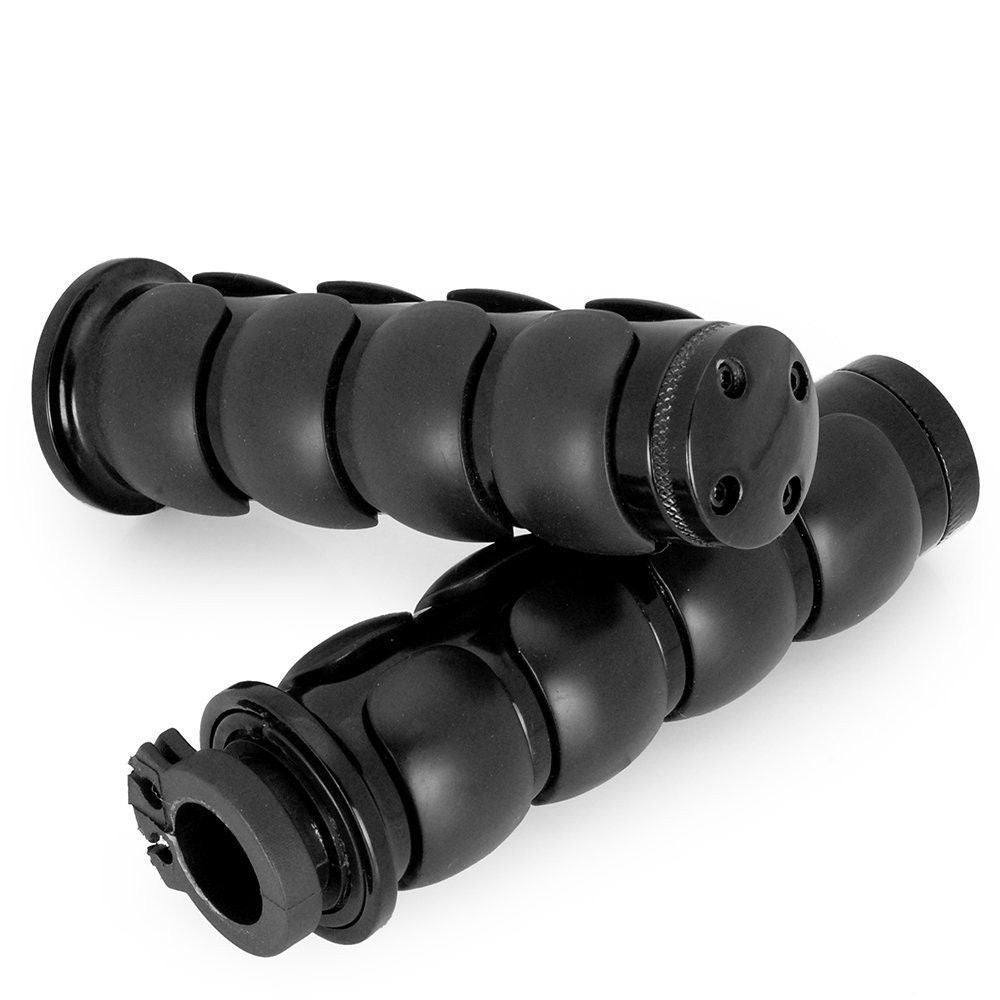 Motorcycle Hand Grips 1" For Yamaha V-Star Vstar 950 1100 1300 Classic Stryker - TDRMOTO