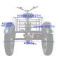 Ultra Premium Fat Tyre Electric Tricycle with 500W Motor & 48V 18Ah Long Range Battery - TDRMOTO