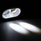 Pair - Motorcycle LED Driving Spotlight Spot Fog Head Light Lamps Bright White - TDRMOTO