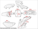 Green Plastics Fairing Fender Kit For Honda CRF50 - TDRMOTO