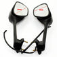 Rear View Mirror Black Turn Signal Light 4 Suzuki GSXR1000 09-15 2009 2010 2011 - TDRMOTO
