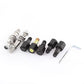 Black Skull Rearview Mirrors 4 Yamaha V-Star XVS 650 1100 Custom Silverado - TDRMOTO