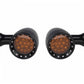 Quality Black Aluminium Bullet LED Motorbike Indicators Turn Signals Universal - TDRMOTO