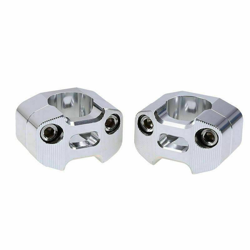 HandleBar Fat Bar Risers Mount Clamp Adaptor 22MM to 28MM Motorcycle ATV Quad - TDRMOTO