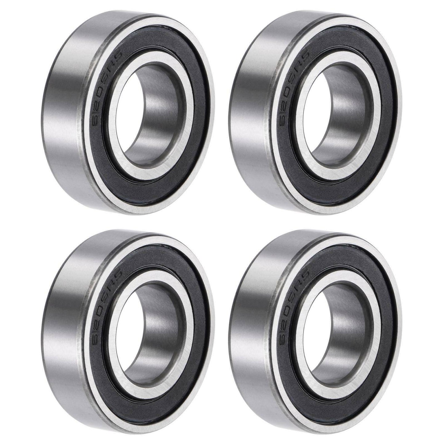 6205RS Deep Groove Double Rubber Sealed Motor Bearing 25mm x 52mm x 15mm F5X4 - TDRMOTO