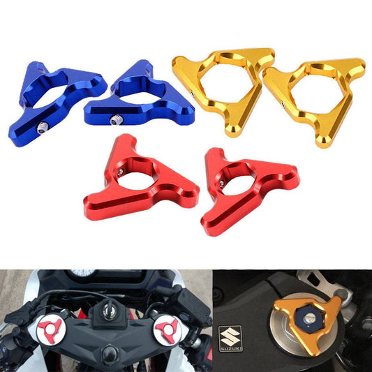 2pcs 22mm Motorcycle CNC Fork Preload Adjusters For HONDA CBR 954RR (02-03) - TDRMOTO
