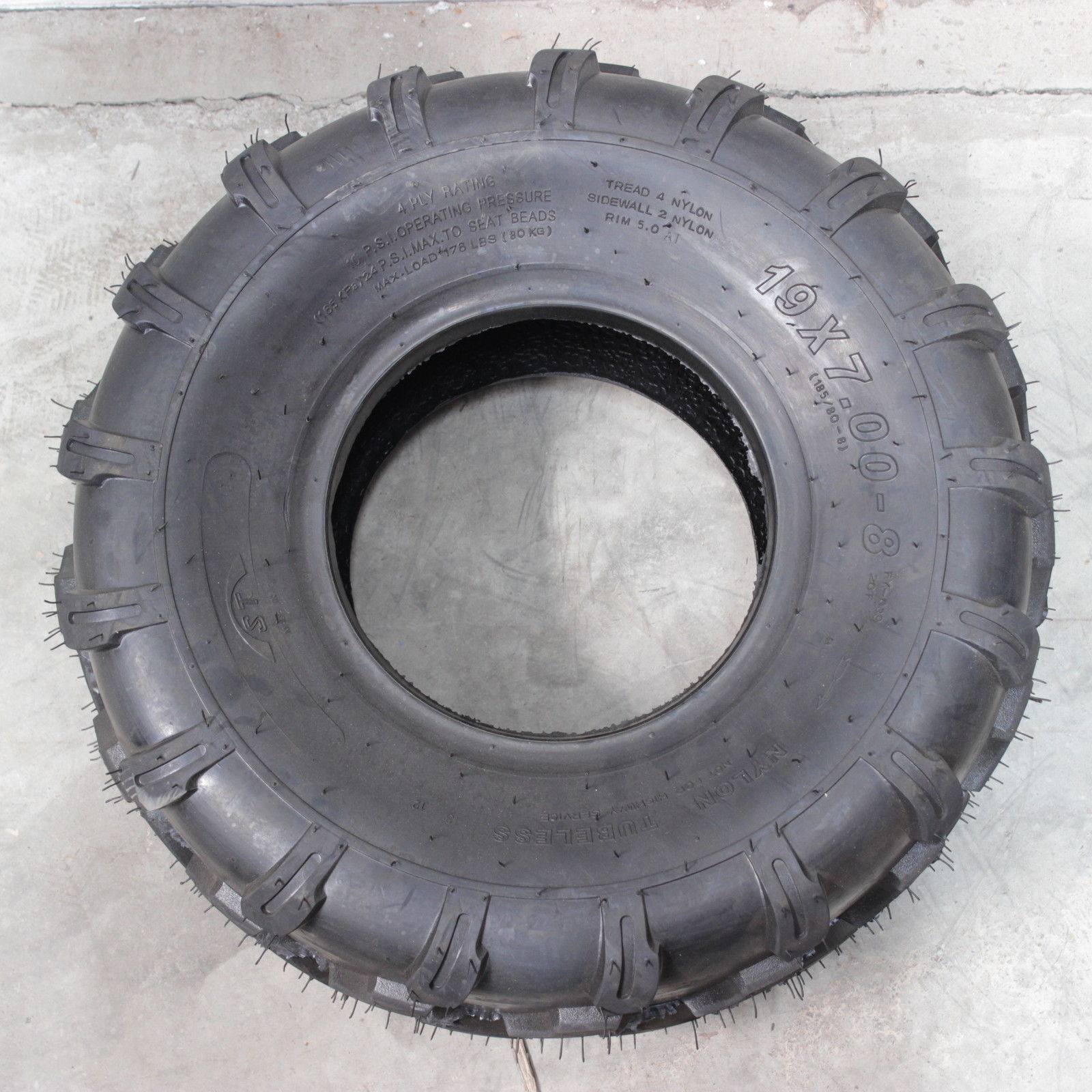 19x7-8" inch Tubeless ATV Quad Front Tyre Compatible Suit Suzuki LT80 Quadsport - TDRMOTO
