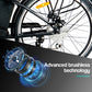 TDR 250W 26" White Electric Bike with 10Ah Lithium Ion Battery - TDRMOTO