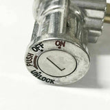 Silver Fish Battery Key Barrel Lock Electric Bike Battery Replacement Parts Two Keys - TDRMOTO
