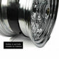 18" x 10.5" CUSTOM Project Chrome Rear Wheel Rim For Harley Davidson Motorcycle - TDRMOTO