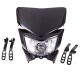 Black Rec Reg Headlight Head Light lamp For Yamaha YZ450 WR450 WR250 - TDRMOTO