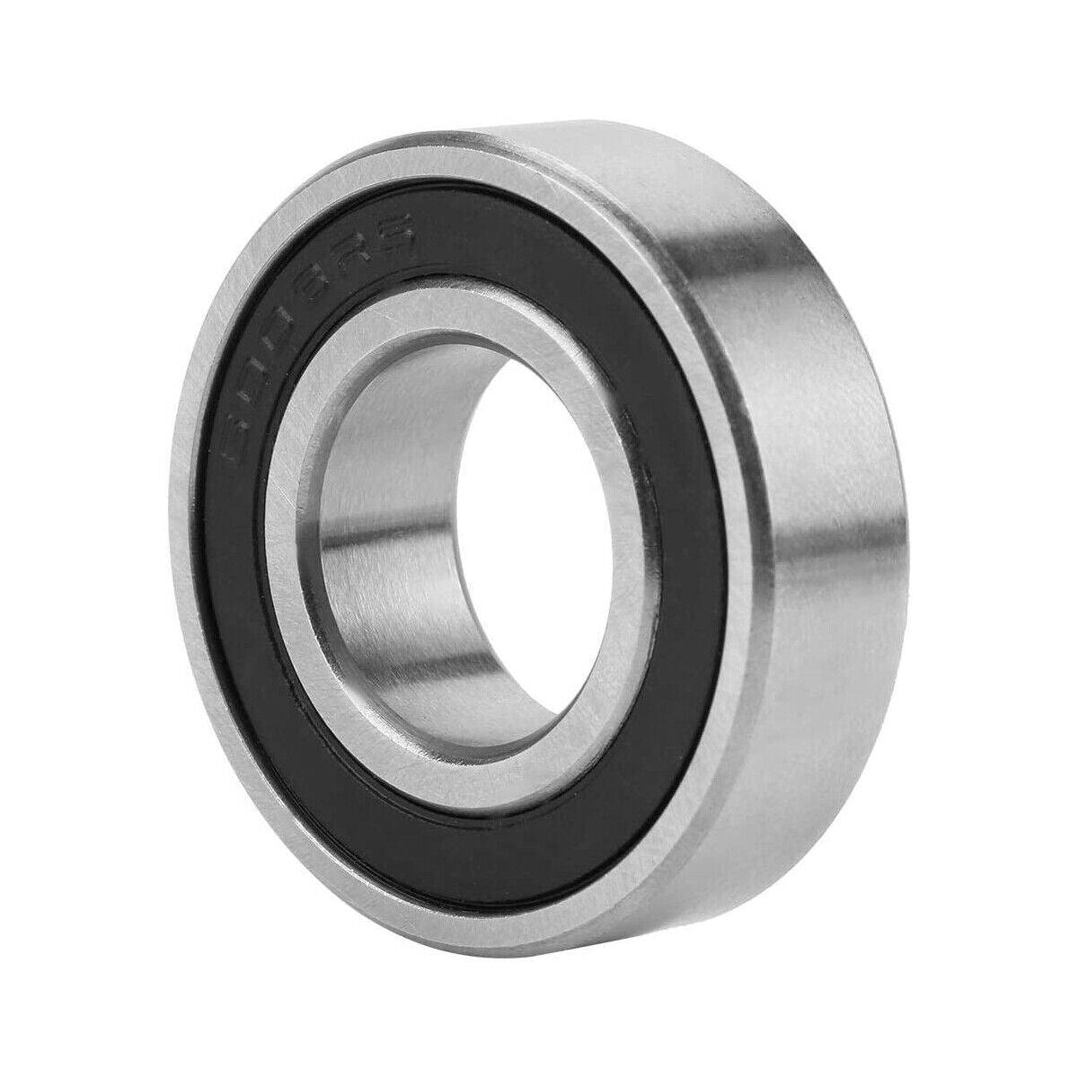 6003RS 35mm x 17mm X 10mm New Bearing Steel Metal Deep Groove Ball Bearings Sealed - TDRMOTO