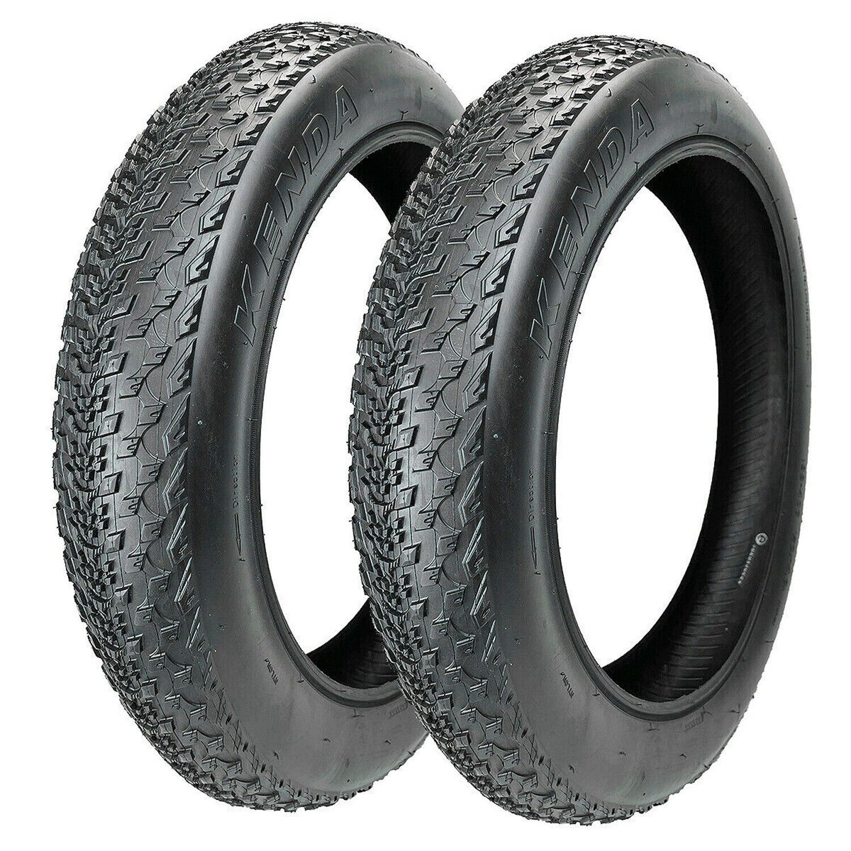 20 x 4 Inch Tires 2Pcs Fat Bike Bicycle Chopper Cruiser Fat Bikes Bicycle - TDRMOTO
