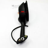 Rear View Mirror Black Turn Signal Light 4 Suzuki GSXR1000 09-15 2009 2010 2011 - TDRMOTO