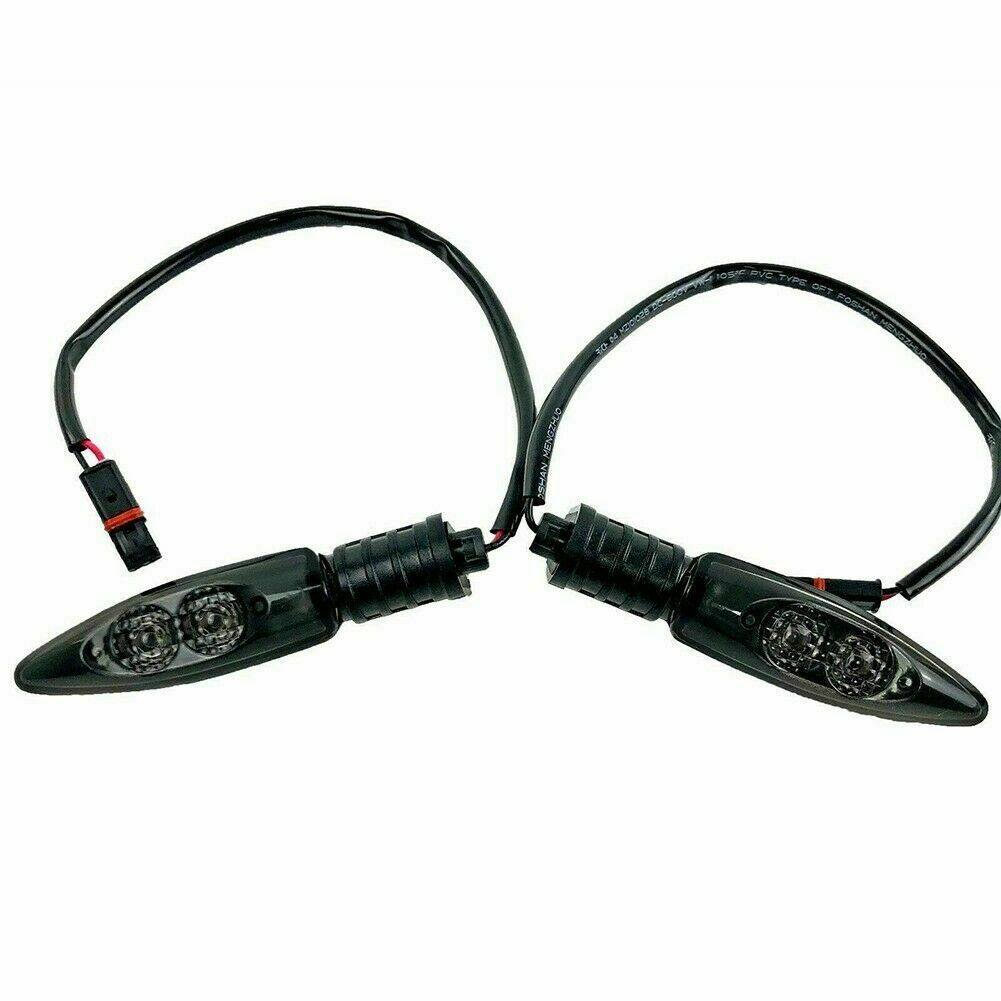 Black Motorcycle LED Turn Signal Indicator for BMW R1200 F800 F650GS F700GS - TDRMOTO