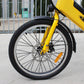 TDR Yellow Cargo Electric Bike 22" 48V 250W Dual Battery Long Range - TDRMOTO
